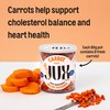 JUX Freeze-Dried Carrot Pieces 2-Pack Bundle | 100% Natural &