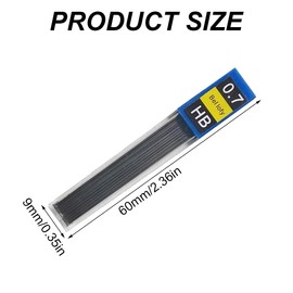 XPEX 120pcs 0.7mm Leads Automatic Pencil Leads Automatic Replacement Pencil Leads and Shatterproof Leads for Automatic Pencils for Smooth and Clear Writing