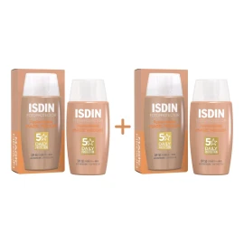 Pack 2 Isdin fotoprotector fusion water color medium 50+ 50mL