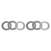 sourcing map AXK3047 Thrust Needle Roller Bearings with Washers 30mm