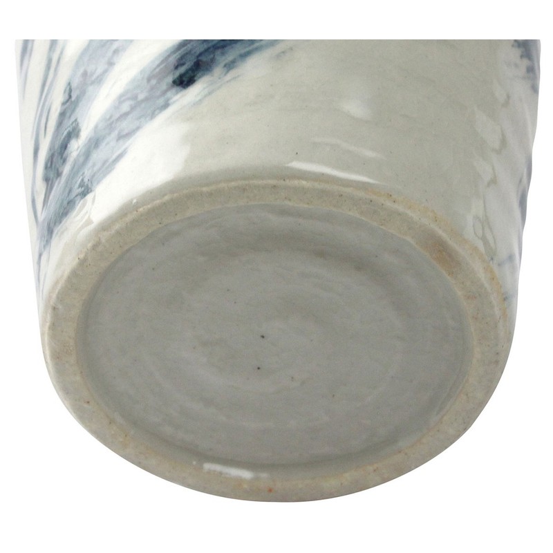 Santto 05929 Banko Ware Noodle Bowl Soba Chiyokuchi Running Water