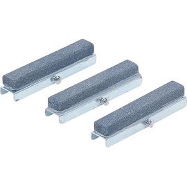 3 Spare Grinding Heads for Art. 1156, 50 mm Heads, Grain # 220