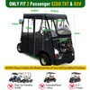 Cartalia Golf Cart Driving Enclosure 2 Passenger for EZGO TXT/RXV,