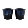seicasaya 3.5 oz Espresso Cups Set of 2 Ceramic Demitasse
