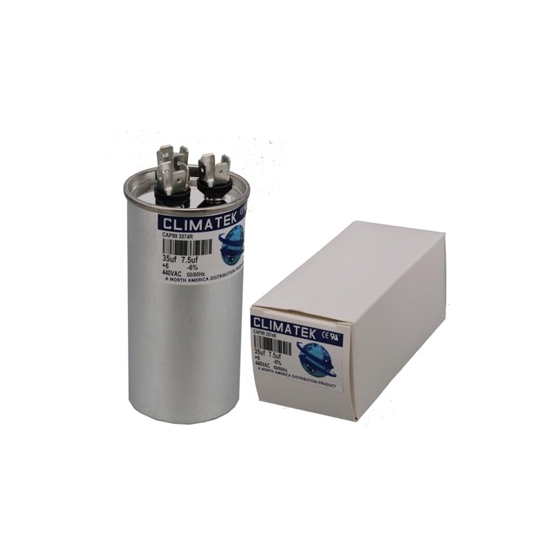 ClimaTek Round Capacitor - fits Amrad # RA2000/37(356+755) | 35/7.5