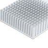 8Pcs Heat Sink Cooling Heatsink Cooler Aluminium Alloy 50x50x15mm Accessory