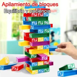 Juego Clásico De Bloques De Juegos De Mesa Familiares