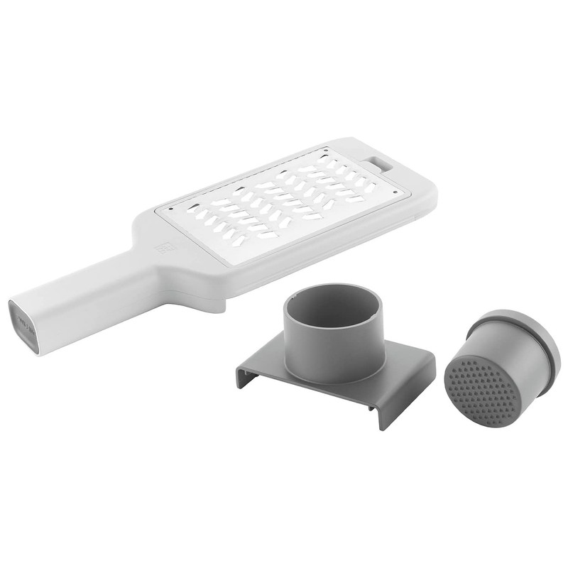 ZWILLING Z-Cut Multi-function Grater, Stainless Steel, 4 Interchangeable Blade Inserts,