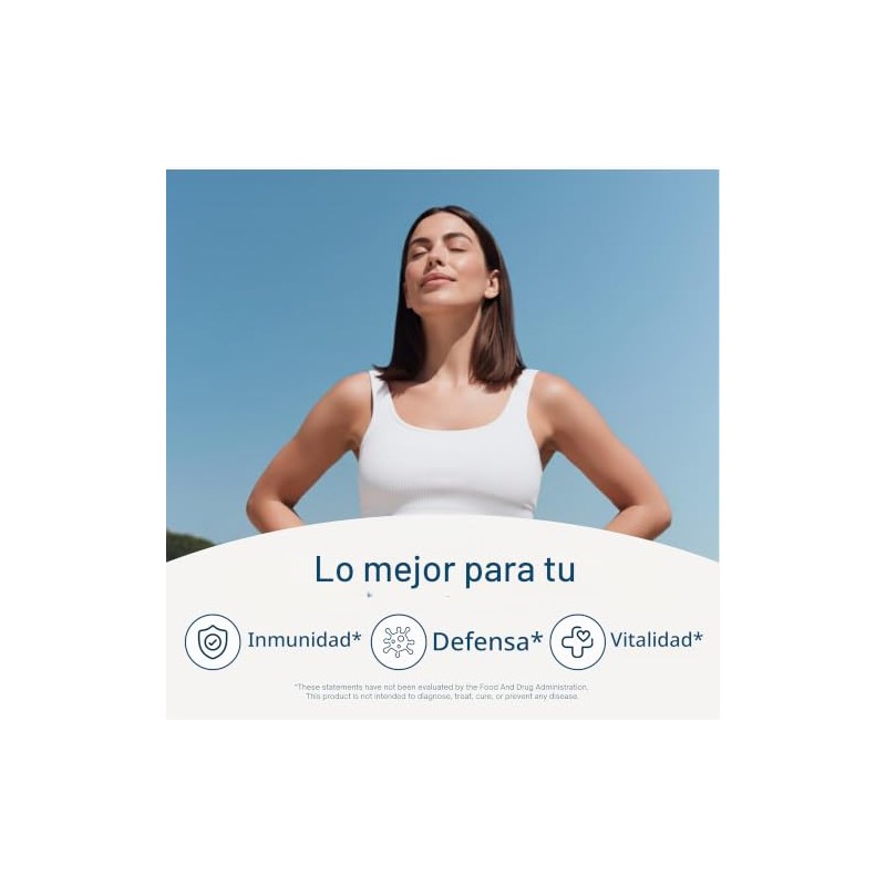 Immune Support Supplement - Suplementos Alimenticios para Reforzar Defensas con