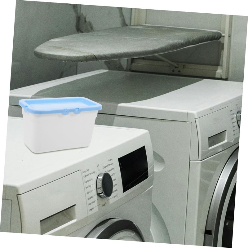 SAFIGLE Laundry Powder Storage Box with Lid Capacity Laundry Organizer