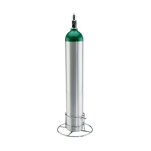 Single E Size Oxygen Tank Cylinder Stand - Tank NOT Included **