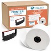 Single Ply White Bond Paper for Dot Matrix Kitchen Printer