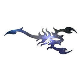 Tribal Scorpion Claws - Vinyl Decal Sticker - 9" x 3.33" - Galaxy