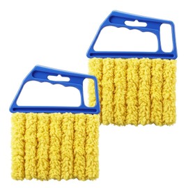 2 Pcs Blind Duster for Wood Blinds, 7 Finger Blind Cleaner Duster Tool