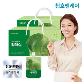 Cheonho NCare Daily Vitality Green Plum 70ml 30 packs 2 boxes / 천호엔케어 하루활력 청매실 70ml 30팩 2박스