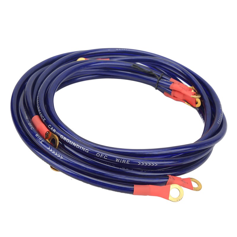 5pcs Pure Copper Battery Inverter Cable Flame Retardant Universal for