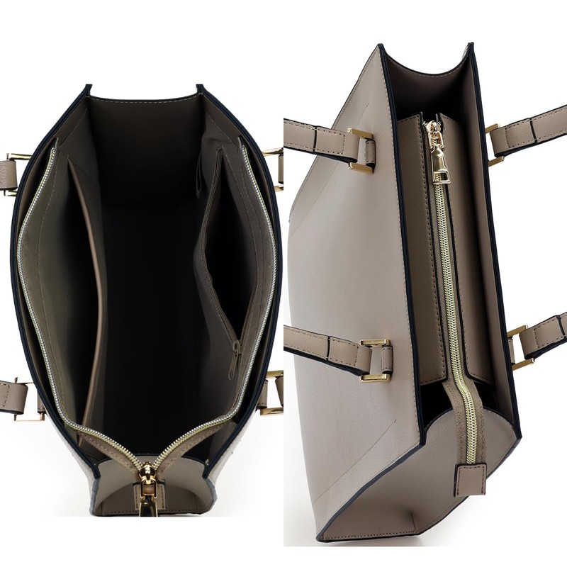 ANDSHIN Vertical Tote Bag, Lightweight A4 Large Capacity Women's Bag
