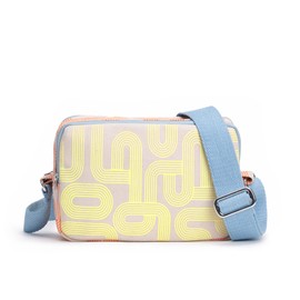 Eco Right Crossbody Bag Damen, Canvas Umhängetasche Damen mit Cotton Verstellbarem Riemen