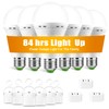 TFOI Rechargeable Emergency LED Light Bulbs, Light Up to 84