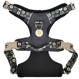 Training Dog Harness No Escape Dog Harness for Small Medium Sized Dog Reflective Adjustable Dog Vest Harness with Harndle