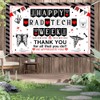 Wollmix Happy Rad Tech Week Decorations Banner - 70.8 x