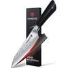 KIMROSE Damascus Utility Knife - 5 inch - 67 Layers