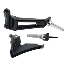 Areyourshop Rear Footrests Foot Peg for Honda Rebel 1100 CMX1100 2021-2023 black