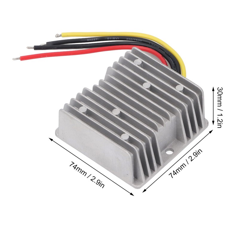 DC Voltage Converter, 12V 180W 15A Step Down Converter 72V