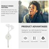Gatuida - 3 auriculares mini de 3,5 mm de 3,5