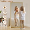 GOFEI 3-in-1 Montessori Mirror with Baby Pull Bar for Toddlers