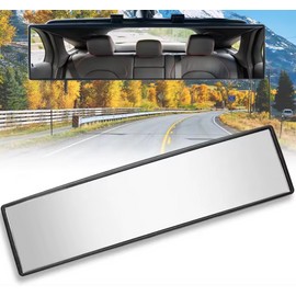 Car Wide-Angle Panoramic Rearview Mirror Anti-Glare Interior Mirror