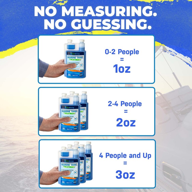 Marine Holding Tank Treatment | Powerful Enzymatic Black Water Digesting