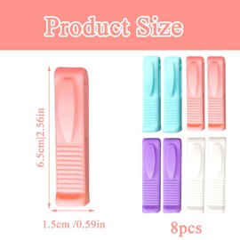 8 Stück Ampullenöffner, Ampullenfläschchen-öffner, Tragbarer Ampullen-Flaschenöffner, Krankenschwester-Ampullenöffner, Glas-Ampullenöffner, Ampullenöffner Set, Zubehör Für Krankenschwester (4 Farben)