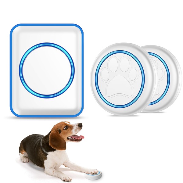 Full House Dog Bell for Potty Training, Wireless Pet Doggie