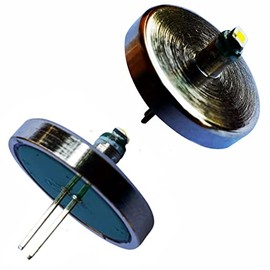 1W LED 11 mm Diameter 3 V 2AAA Upgrade Suitable for Mini Maglite 2 AAA CNC Replacement Torch White 7500 K