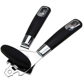 Can Opener Gear Operated Safety Smooth Edge, Heavy Duty Stainless Steel Blade Swivel Can Opener (Can Opener)