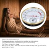 Sauna Thermo-Hygrometer, 2 in 1 Temperature Humidity Meter 10 To