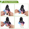 HOPESPANNER Gear Shift Knob Cover Stick Shifting Handle Protector 6.3"x5.12"