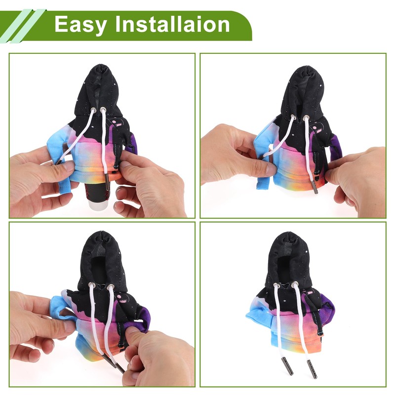 HOPESPANNER Gear Shift Knob Cover Stick Shifting Handle Protector 6.3"x5.12"