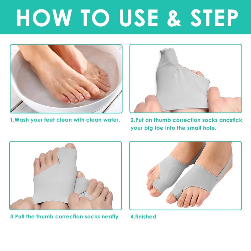 Hallux Valgus Socks, Hallux Valgus Bandage, Hallux Valgus Correction, Bunion