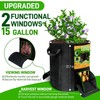 8 Pcs 15 Gallon Potato Grow Bags with Harvest &