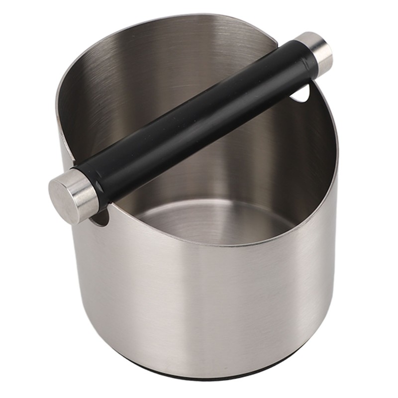 Stainless Steel Coffee Grounds Knock Box Coffee Knock Box with