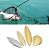 Briny River 50-Piece Fishing Lure Spinner Blade Set with and