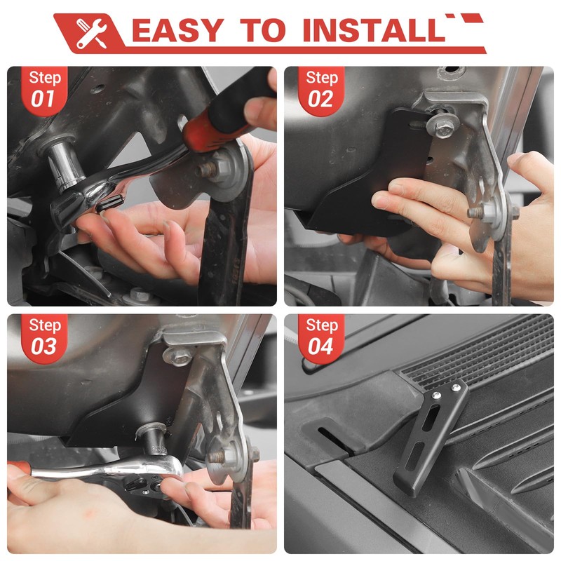 amayum fit for Chevy Silverado 2007-2013 Ditch Light Brackets LED