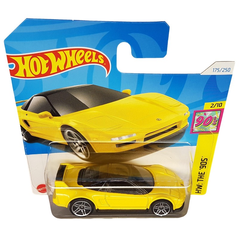 Hot Wheels '90 Acura NSX (Yellow), HW: The '90s 2/10