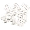 5 Star Tabs Plastic For Suspension Files Clear [Pack of