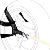 Universal Motorcycle Rear Wheel Tie-Down Strap in Black, Transportation Bundle