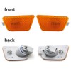 CNPAPC 2-Pieces For Chevy Cruze Front Bumper Park Signal Side