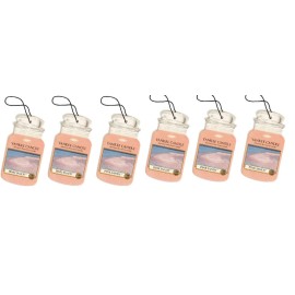 Yankee Candle Car Jar Ultimate Hanging Air Freshener Pink Sands Last 30 Days Lot