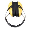 Yellow Baby Ear Protection Noise Cancelling Earmuff Efficient Foldable Adjusting